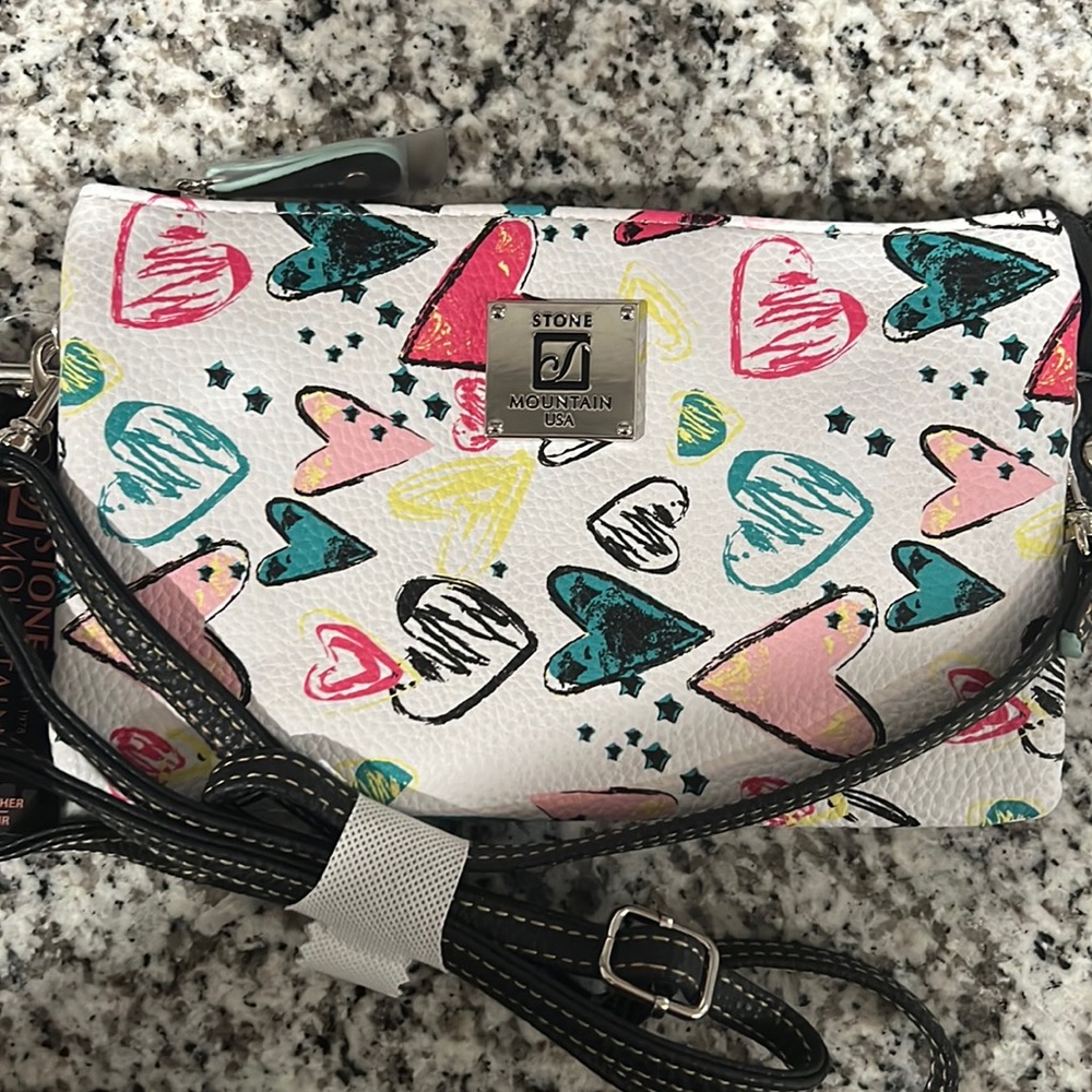 Stone Mountain Heart Wristlet